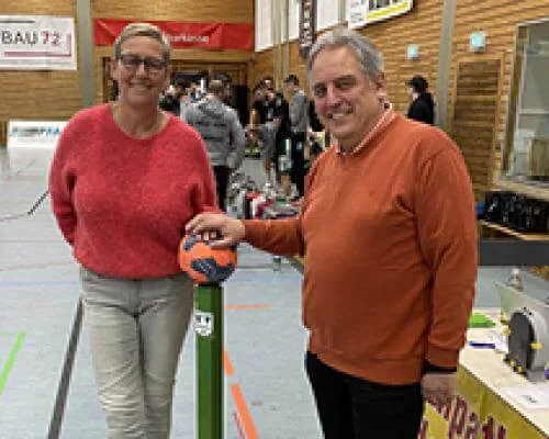 Ballspende an den TV Sandweier